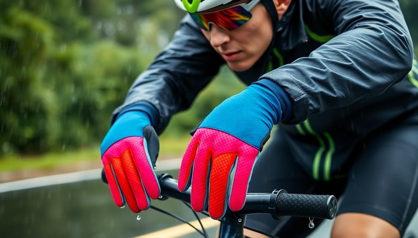 waterproof cycling gloves