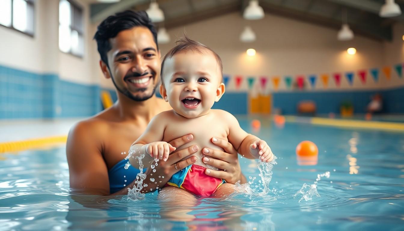 when can babies go swimming
