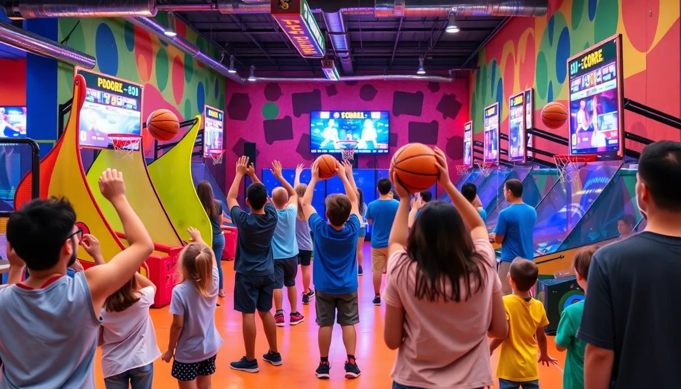 innovative concepts in entertainment chuck e's all star hoops