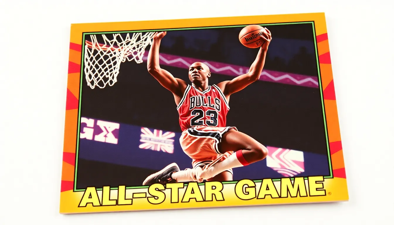 nba hoops 1989 michael jordan all star game card
