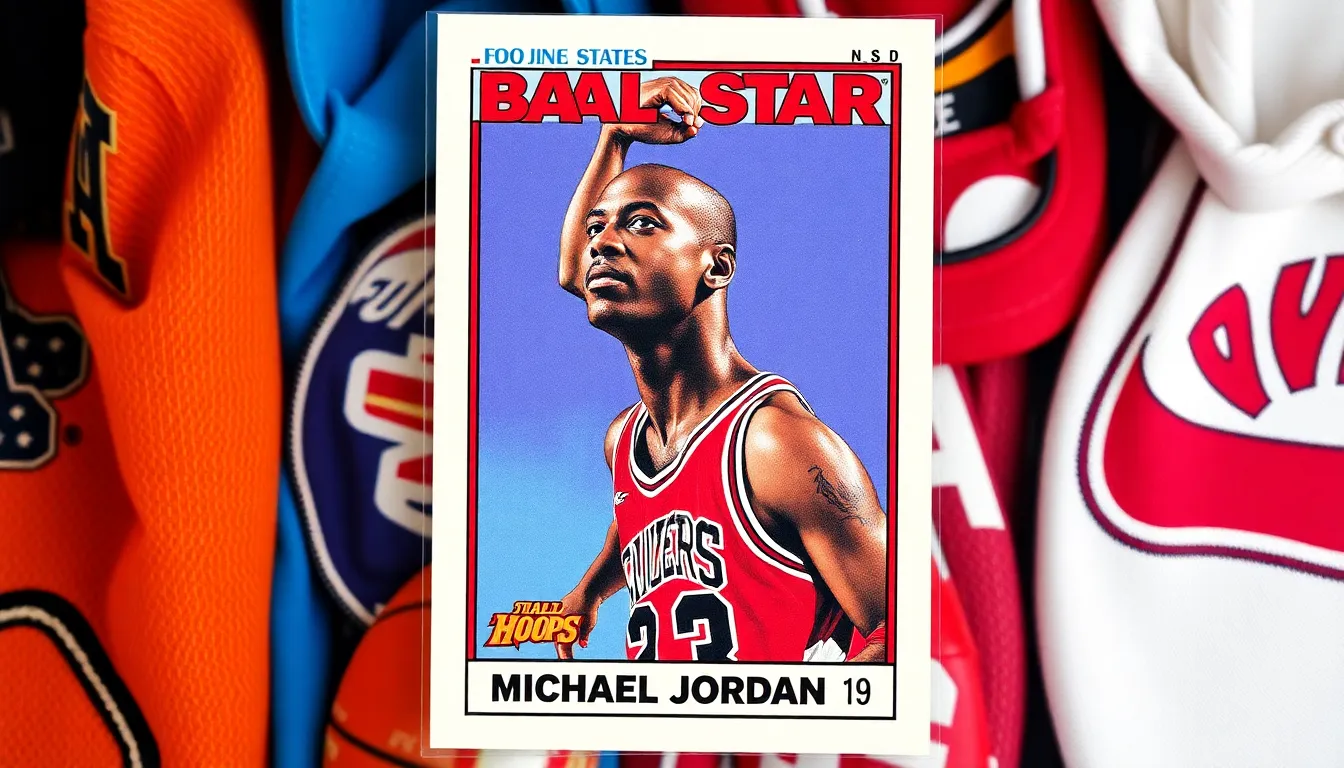 michael jordan 1990 nba hoops all star card value