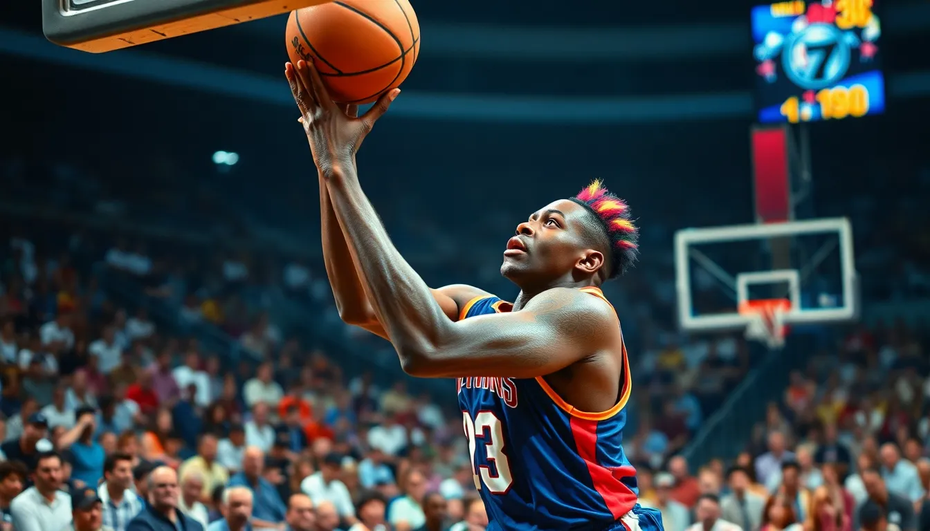 1990 nba hoops dennis rodman all star