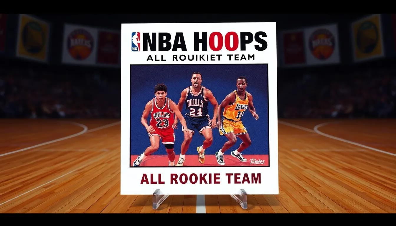 1990 nba hoops all rookie team card