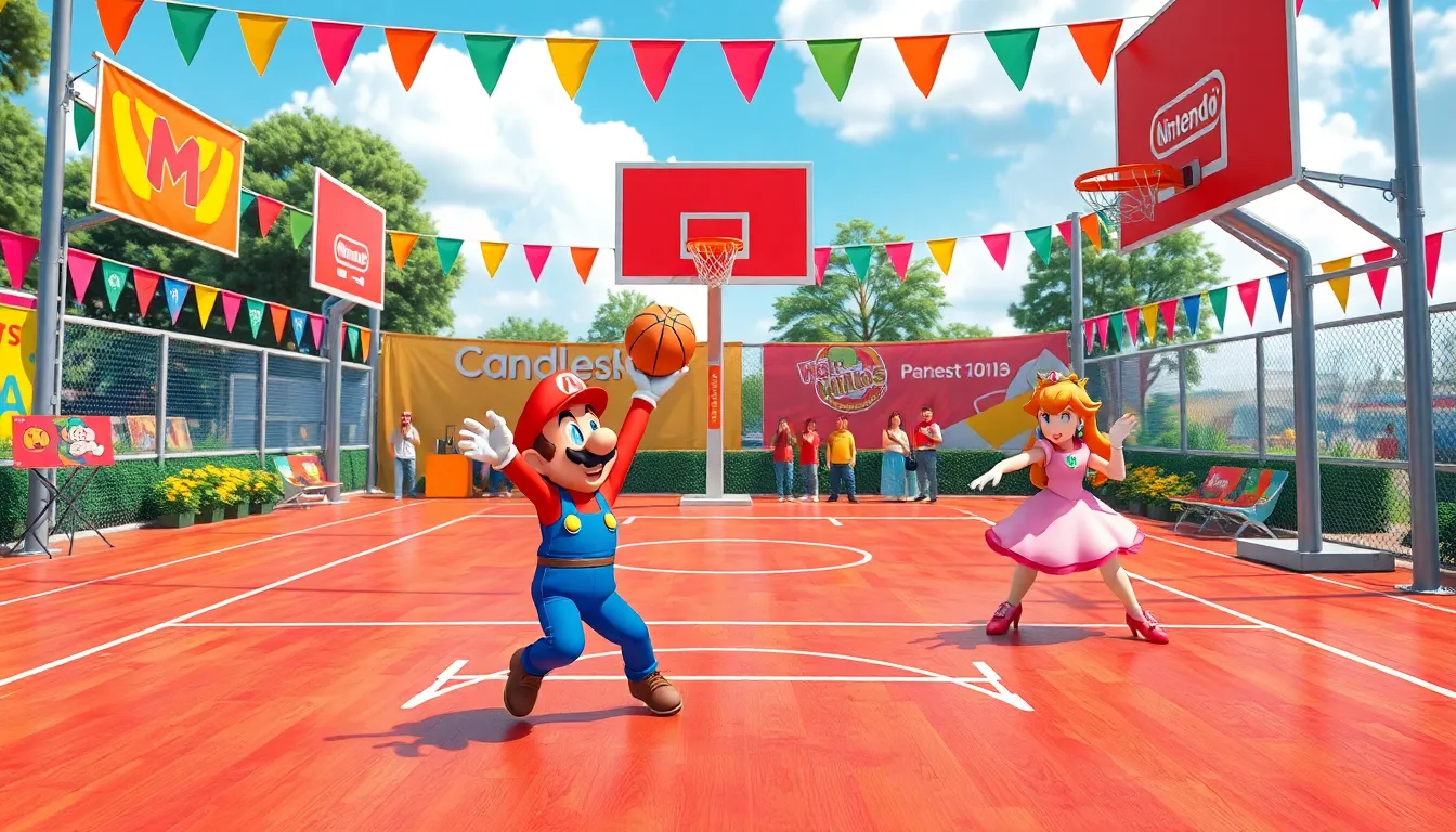 how to unlock all characters in mario hoops 3 on 3