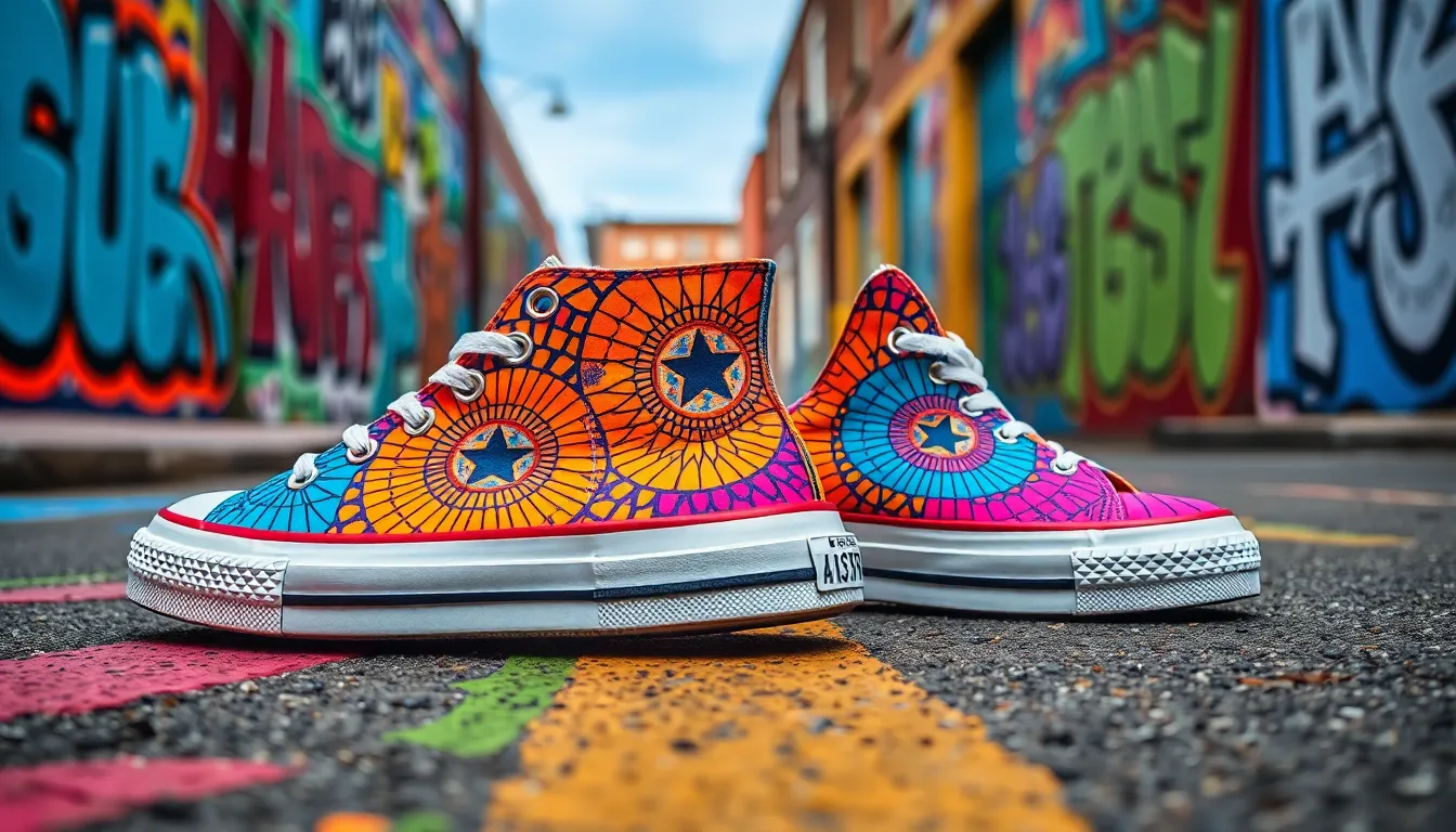 psychedelic hoops chuck taylor all star