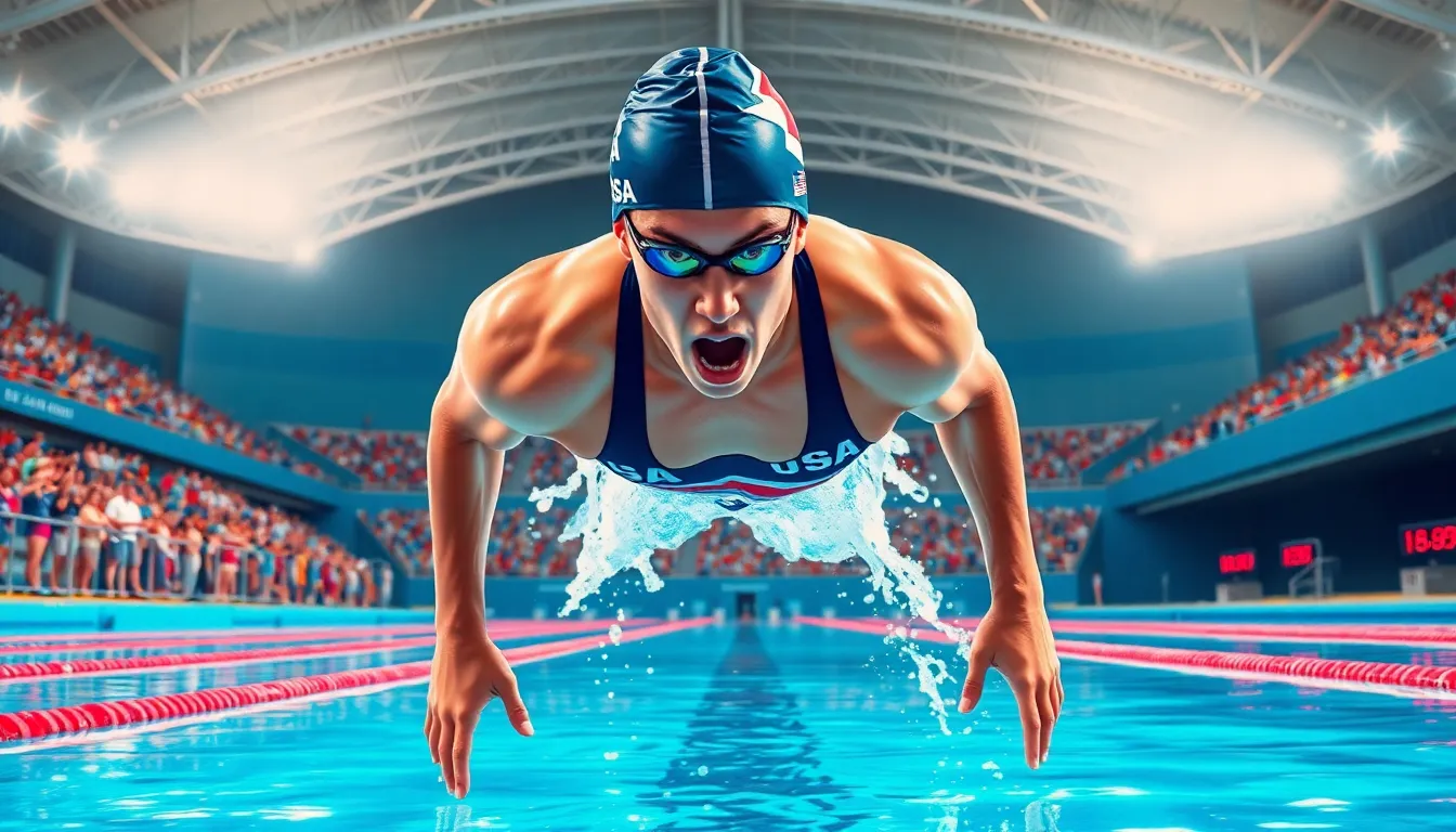 swimming records