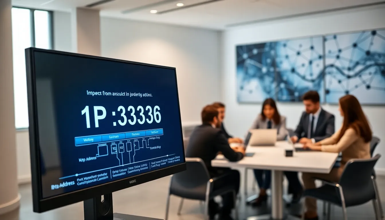 diverse professionals collaborating in a modern digital workspace.